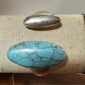 Amazing turquoise cuff bracelet.